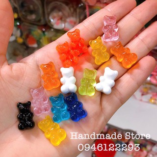 Charm kẹp chip gấu