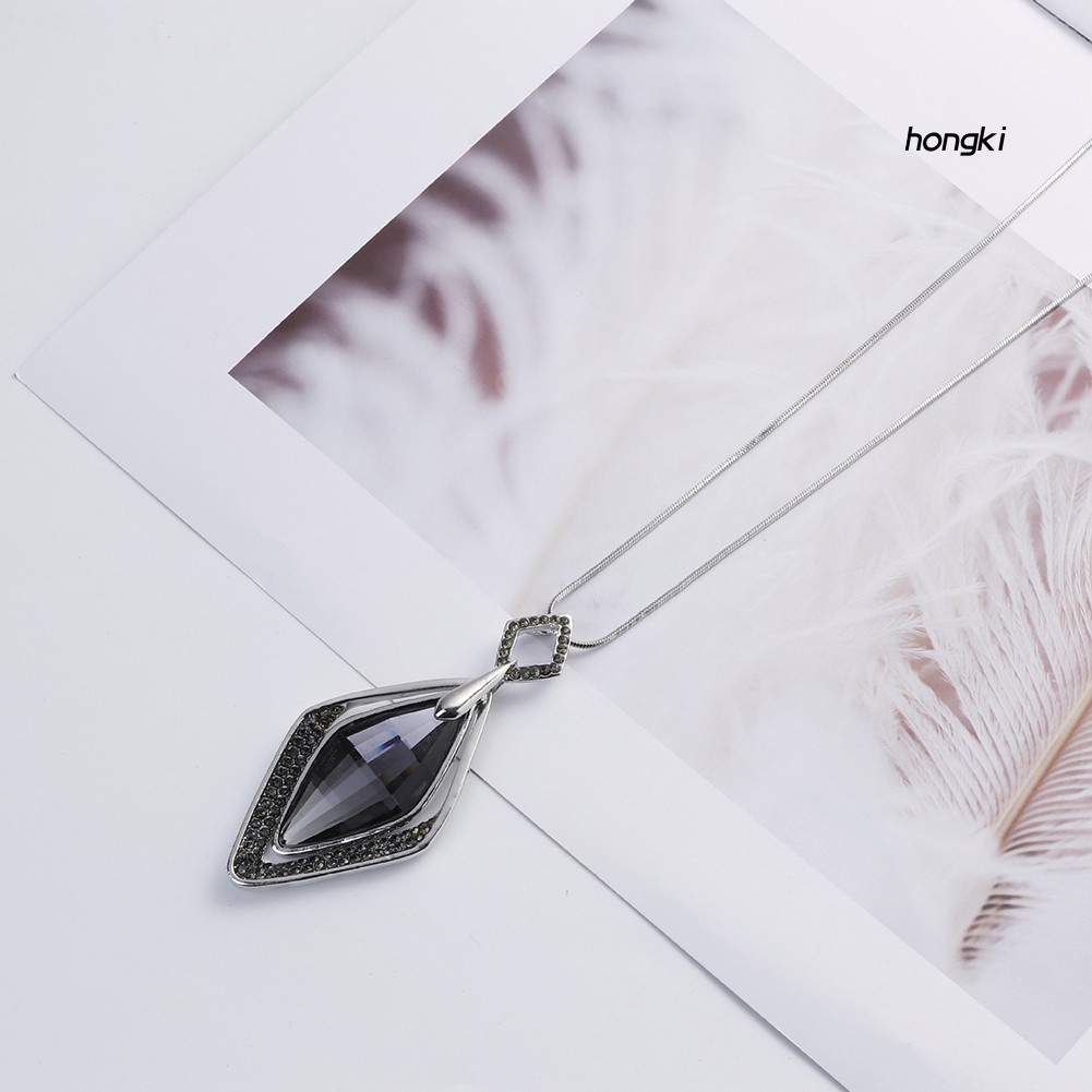 vòng cổ Hợp Kim Đính Đá Nhân Tạo Thời Trang Cho Nữ