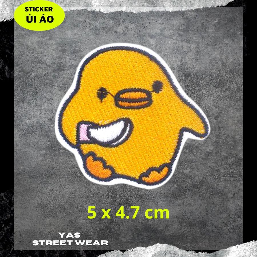 Sticker ủi áo cao cấp, miếng dán quần áo dùng làm Patch ủi, miếng vá quần áo, vá áo phao, trang trí BALO