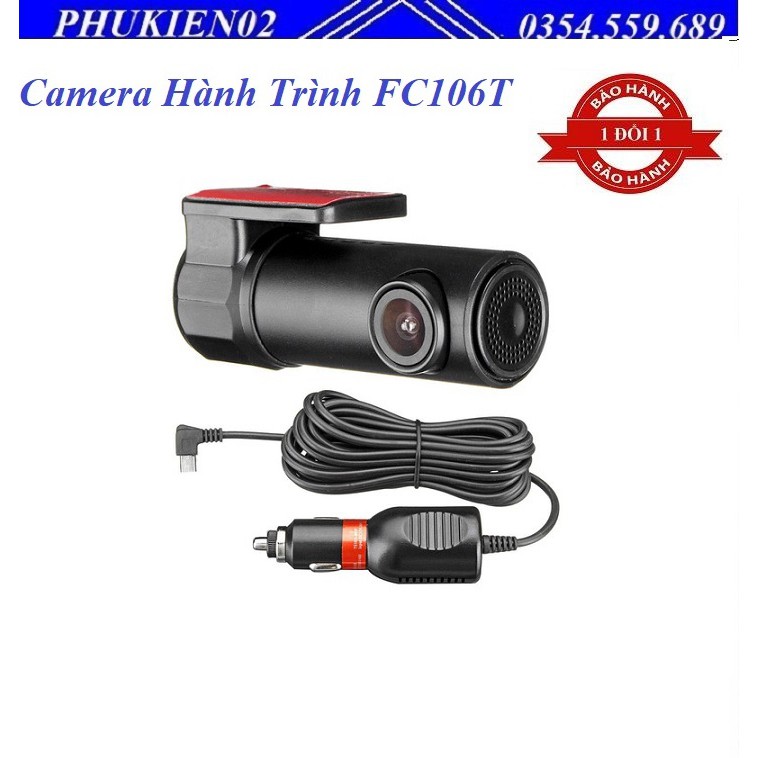 Camera Hành Trình Wifi 1080p Full HD Dành Cho Ô Tô Cao Cấp FC106T