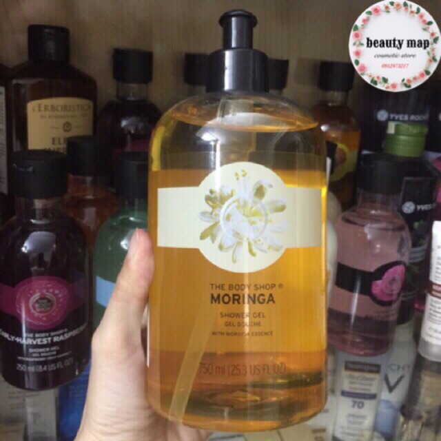 Gel tắm The Body Shop Moringa 750ml