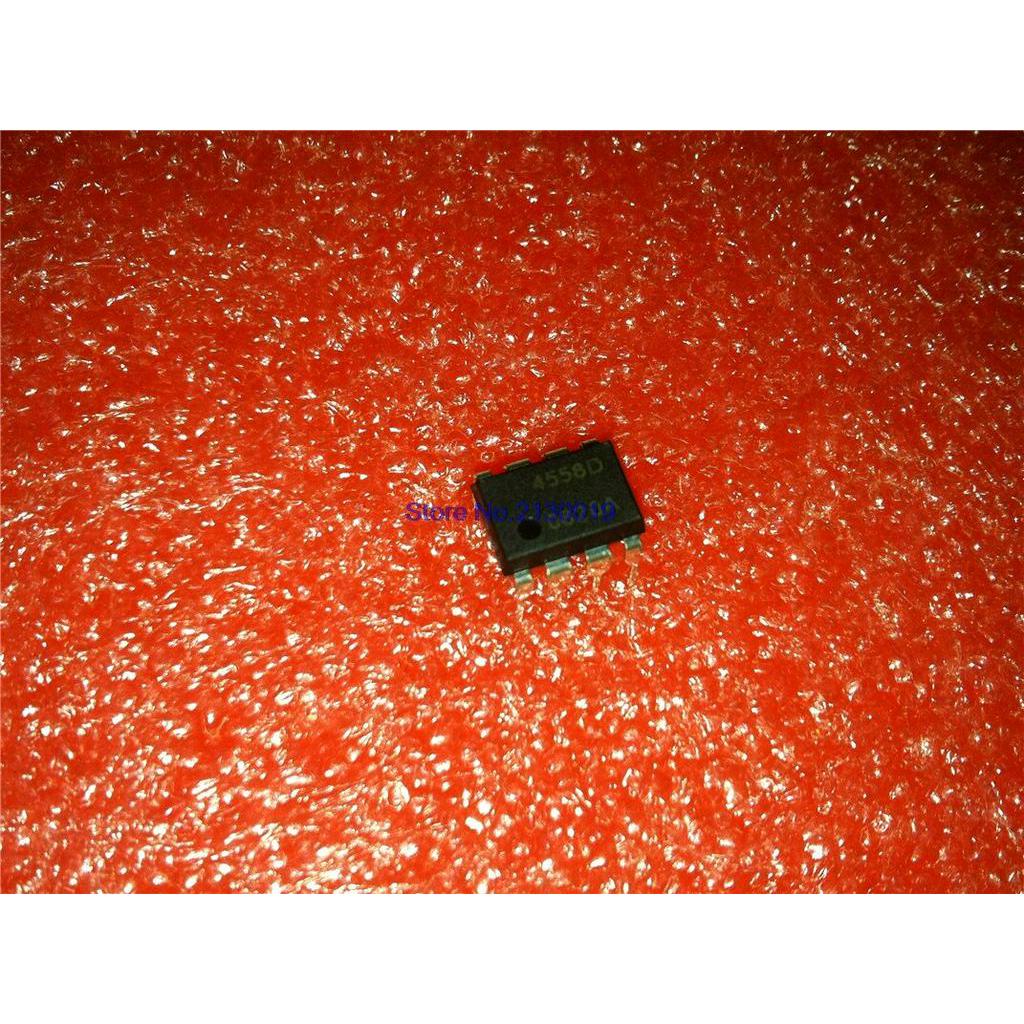 20pcs/lot NJM4558D JRC4558D NJM4558 JRC4558 4558D DIP-8