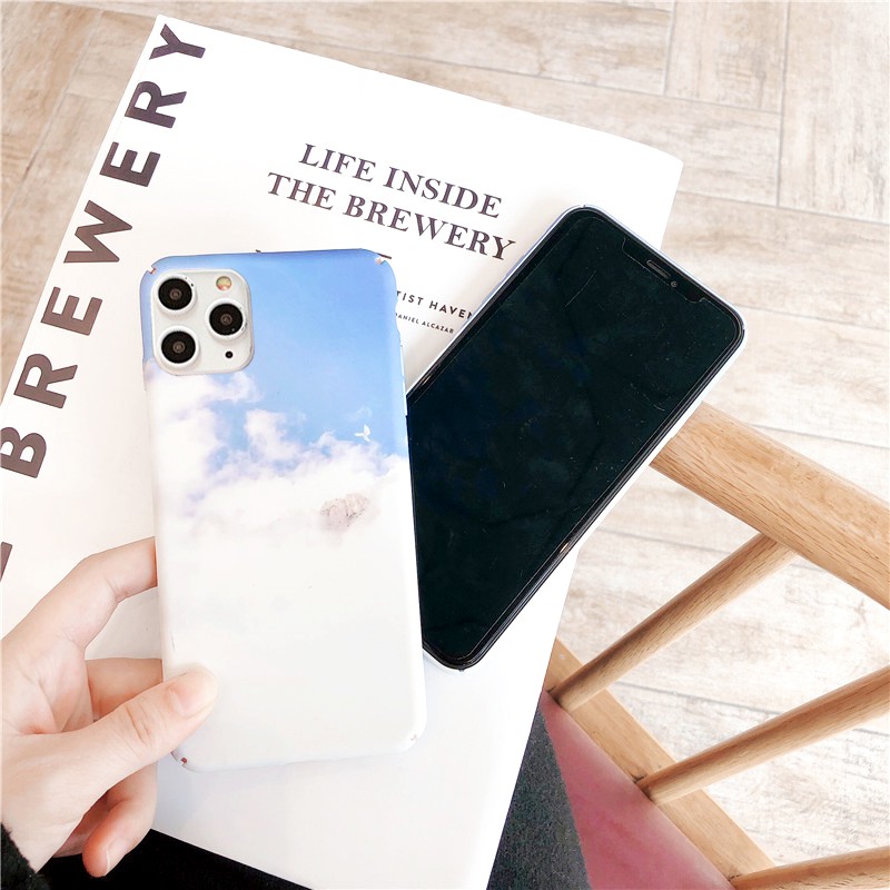 Ốp lưng iphone Sky sơn dầu cứng 5/5s/6/6plus/6s/6splus/7/7plus/8/8plus/x/xr/xs/11/12/pro/max/plus/promax | BigBuy360 - bigbuy360.vn
