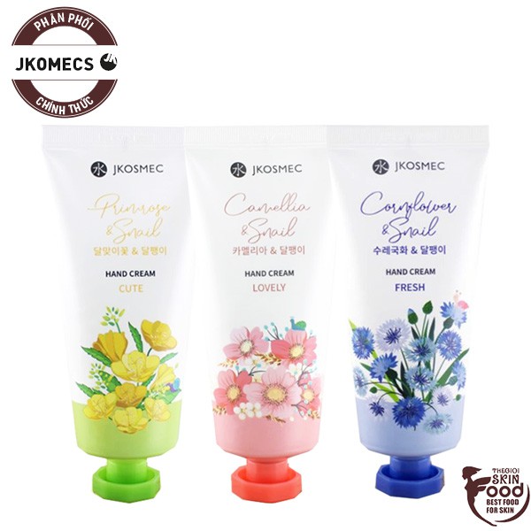 Kem Dưỡng Ẩm Da Tay Hương Hoa Jkosmec Hand Cream 100ml