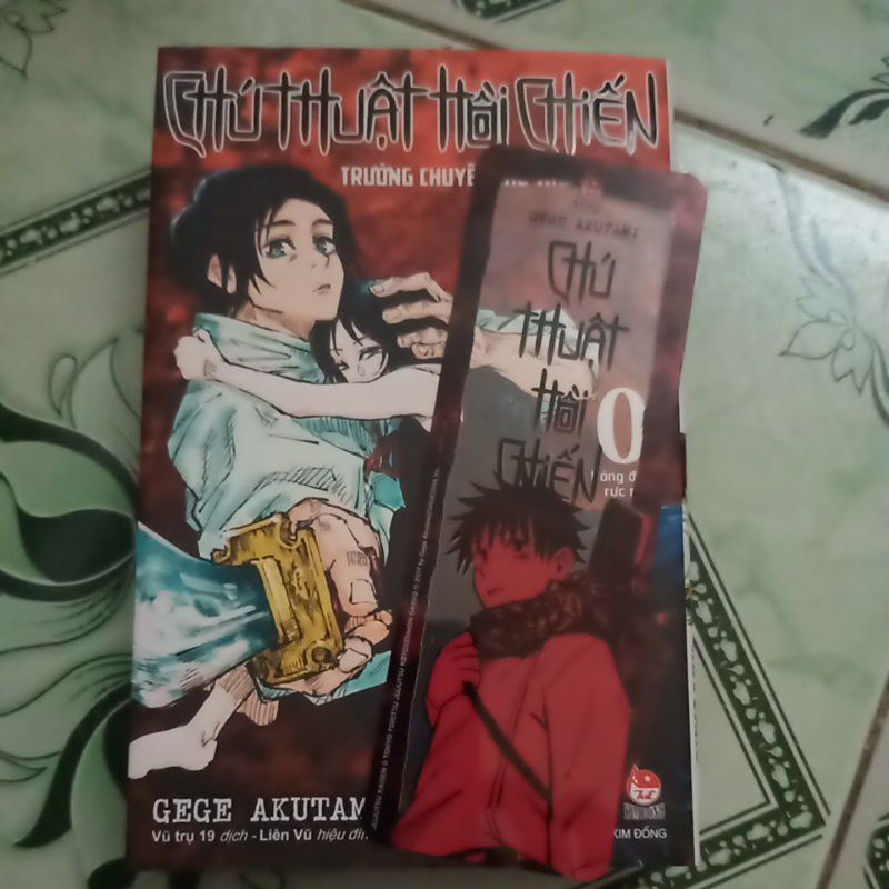Bookmark Yuta kèm tru yên Chu thuật hoi chiến vol 0 cl 100%