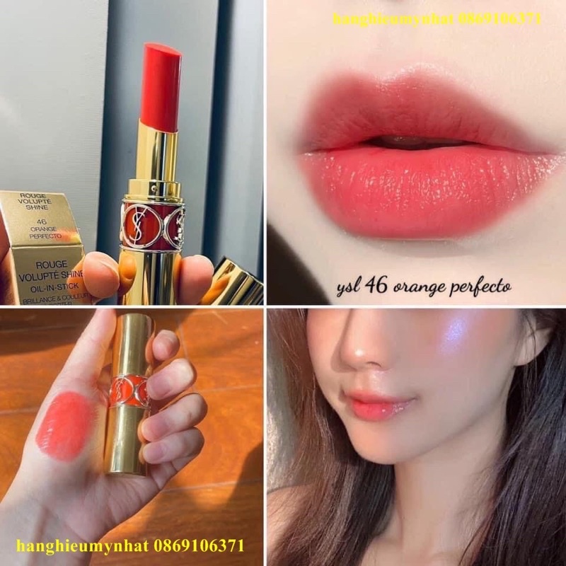 🇫🇷 Son Ysl Rouge Volupte Shine 2022