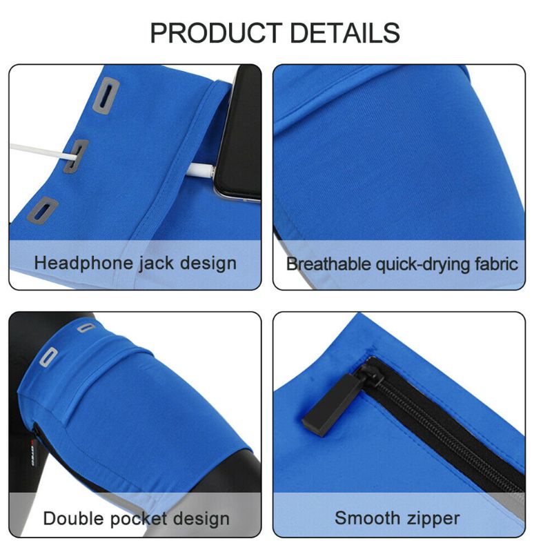 Túi Đựng Tai Nghe Có Dây Đeo Cánh Tay Tập Thể Thao Tiện Dụng