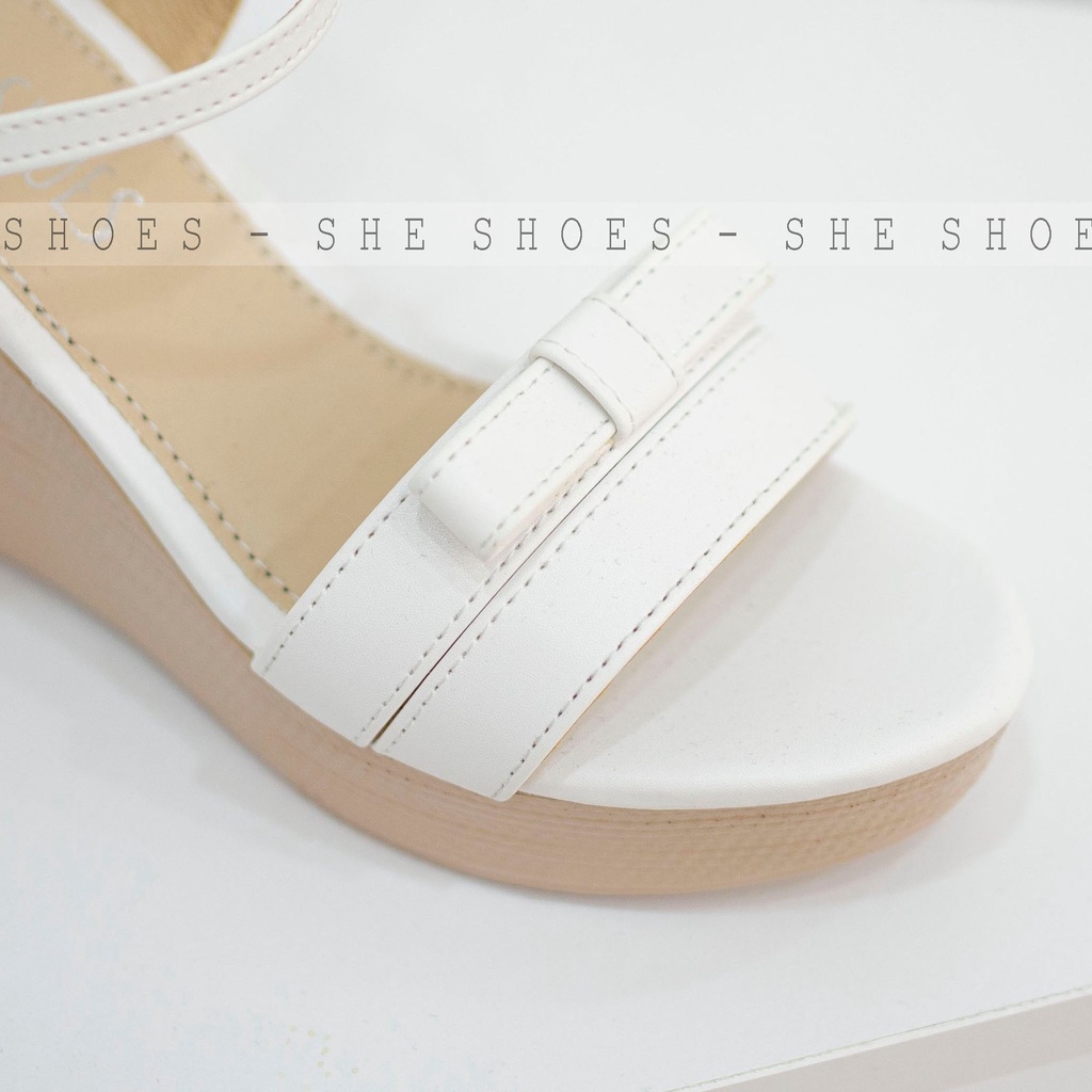 Giày sandal đế xuồng ♥️Freeship♥️ sandal quai ngang 9p siêu xinh. ĐỘC QUYỀN BỞI SHE SHOES - SDX09043