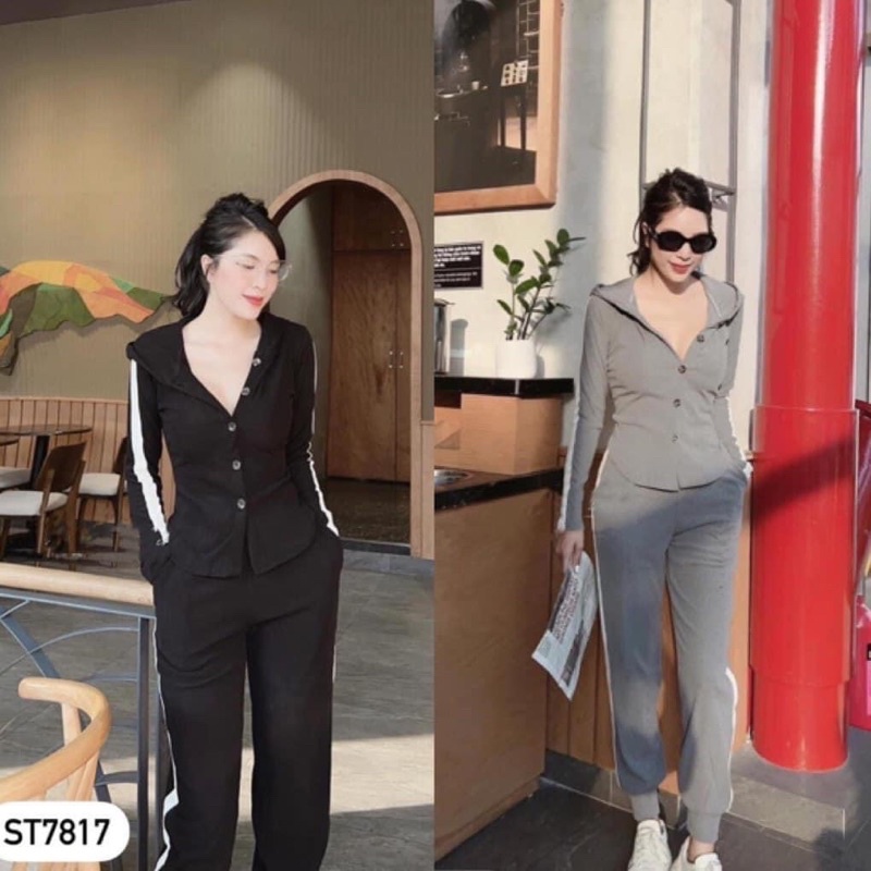 BỘ TĂM DÀI SỌC THỂ THAO 2 MÀU