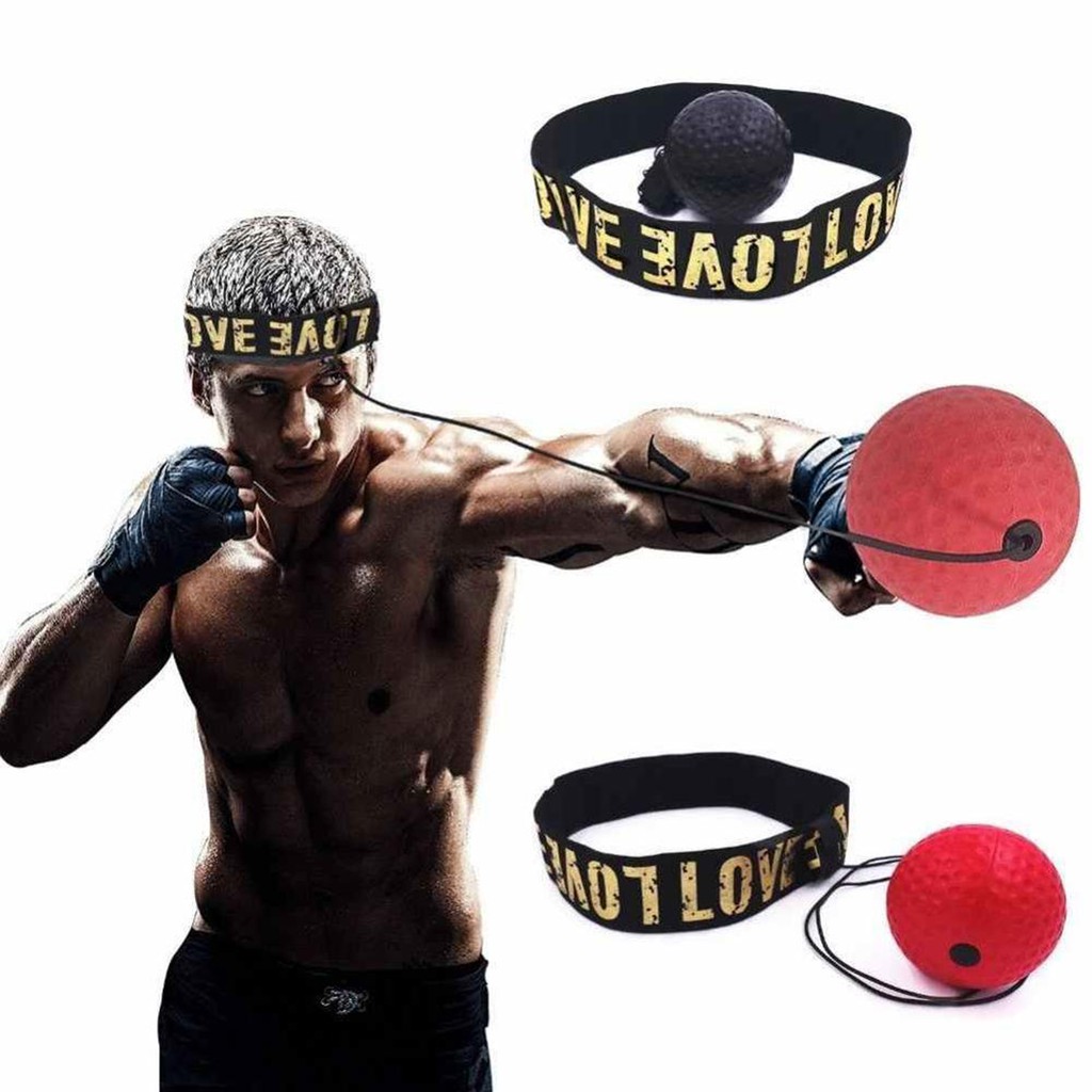 Bóng Tập Luyện Boxing Phản Xạ , nâng cao thể lực [BÓNG PHẢN XẠ]