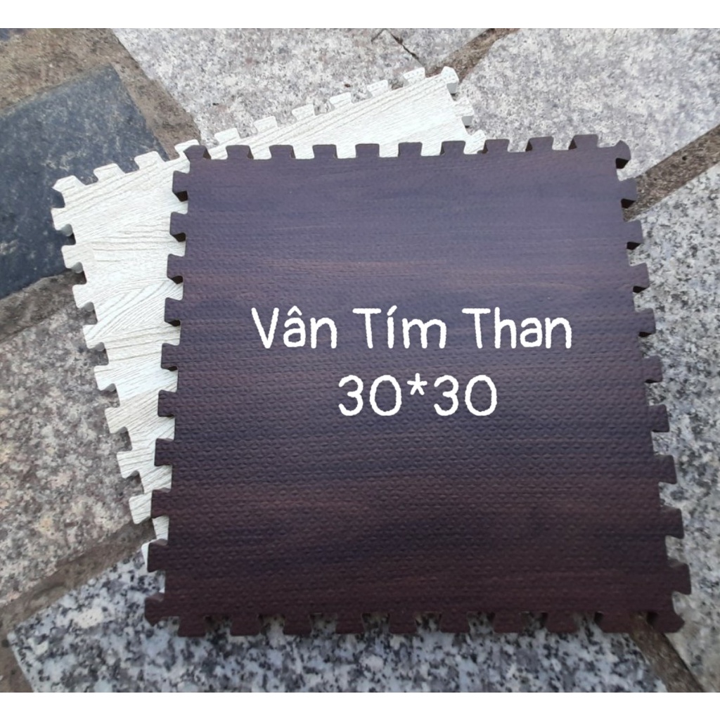 Thảm xốp vân gỗ các loại kích thước 30cm x 30cm x 1cm