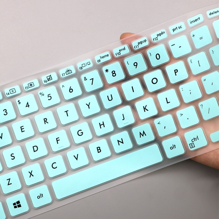 Tấm phủ bàn phím máy tính xách tay bằng silicon siêu mỏng tiện dụng cho Asus Vol Vivobook S14 S430Un 14inch