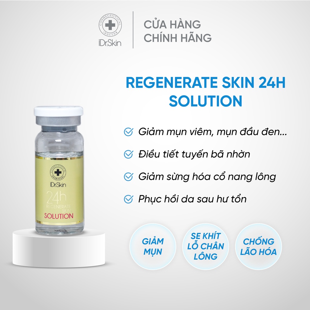 Bộ tinh chất Tế Bào Gốc iDr.Skin Regenerate Skin 24h