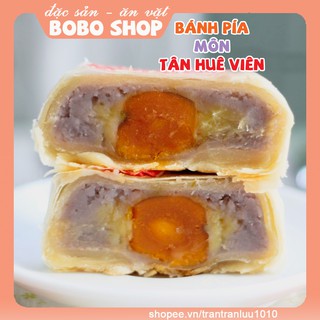 Bánh Pía Sóc Trăng TÂN HUÊ VIÊN Khoai Môn Sầu Riêng 4 sao - Túi 540g - DATE MỚI LẤY TRỰC TIẾP TẠI XƯỞNG !