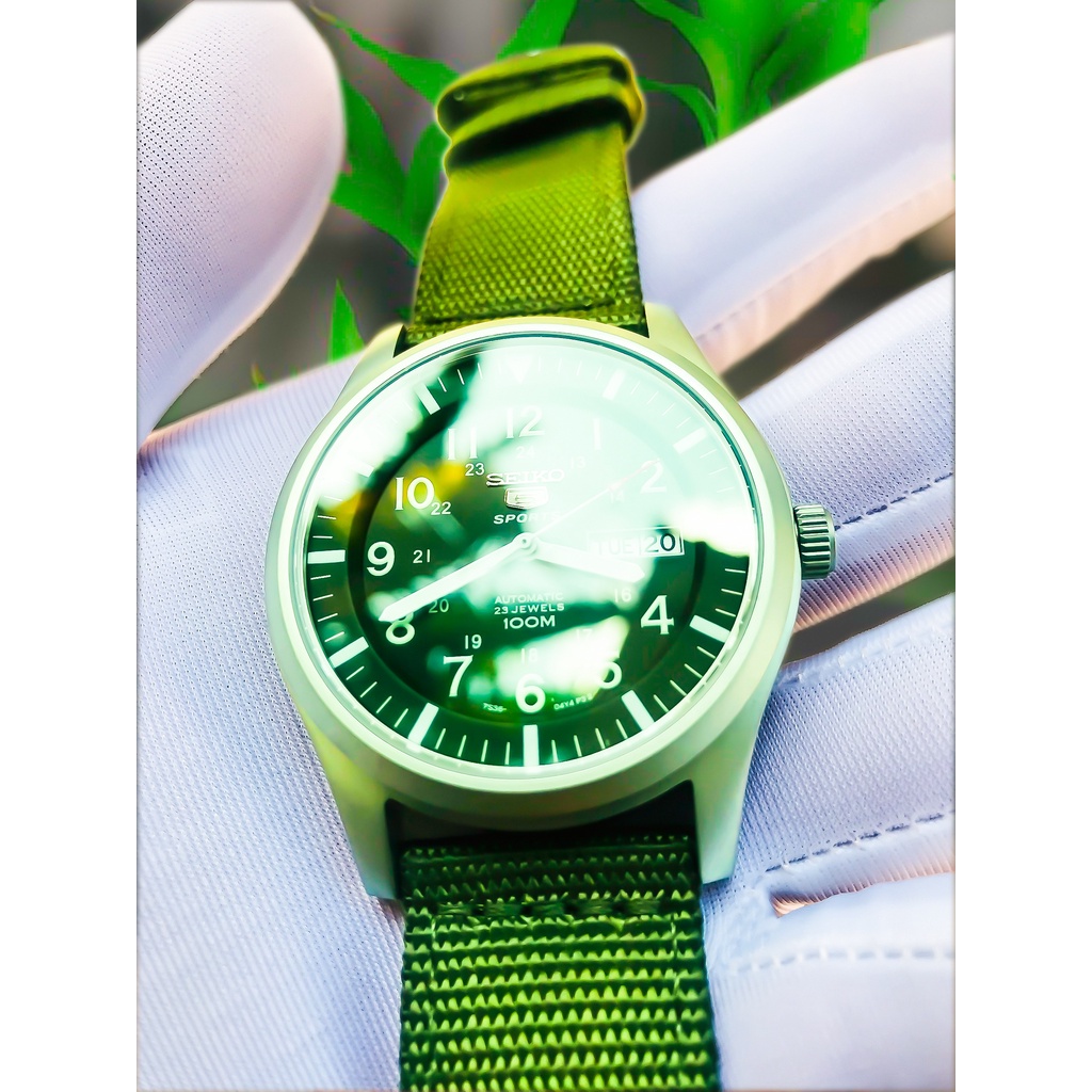 Đồng hồ nam Seiko 5 Sport - Máy Cơ, Mặt kính Sapphire,Bảo hành 12 tháng