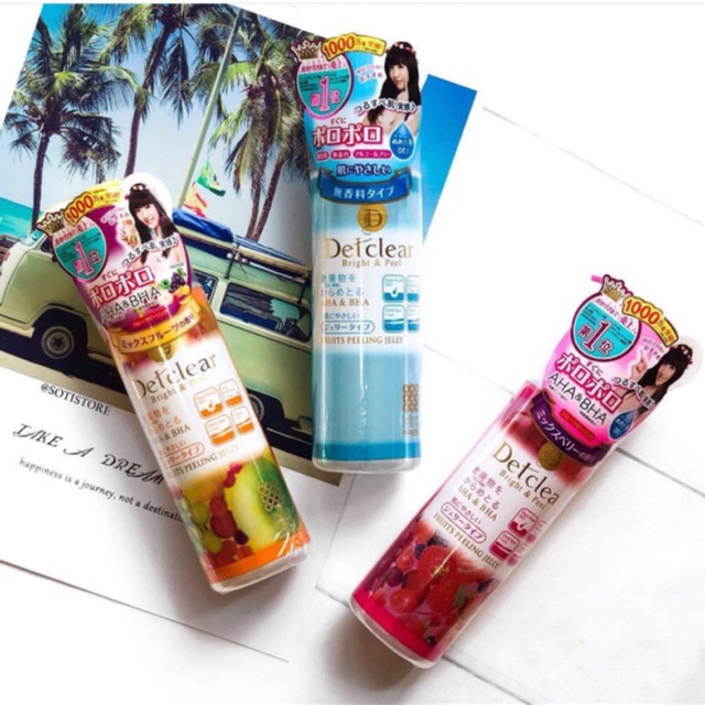 Tẩy tế bào chết Meishoku Detclear 180ml Nhật Bản