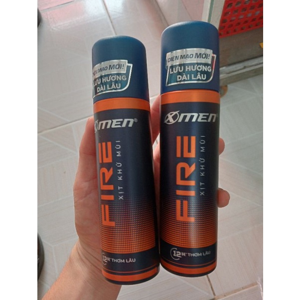 [Mẫu mới] Xịt khử mùi toàn thân🥇 Xmen (Wood / Fire) 150ml