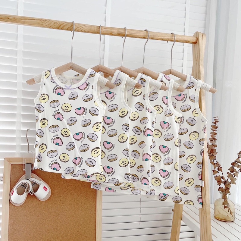 (Xả kho)Áo ba lỗ cotton Quảng Châu cho bé 1-7 tuổi
