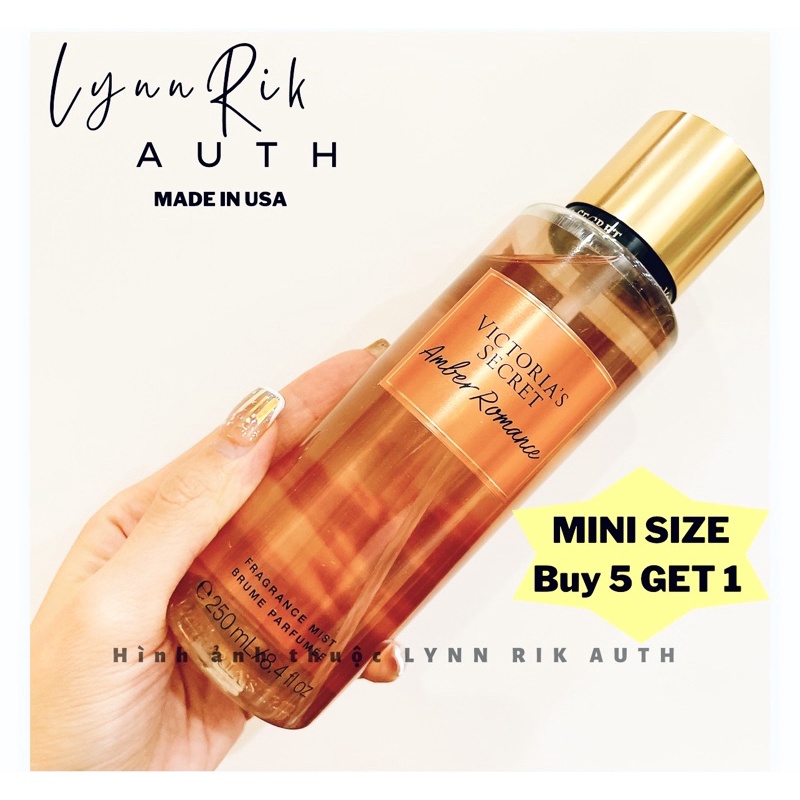 AMBER ROMANCE - Xịt Thơm Toàn Thân Body Mist Victoria’s Secret