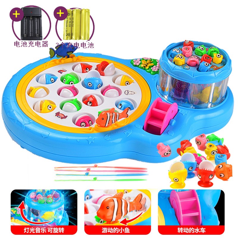 Đồ chơi câu cá 2 tầng cho bé Mới