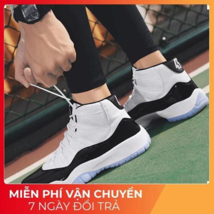 Giày thể thao chơi bóng rổ cổ cao NBA AJ11 size 39-46 thời trang dành cho nam XỊN 2020 new ✫ ‣