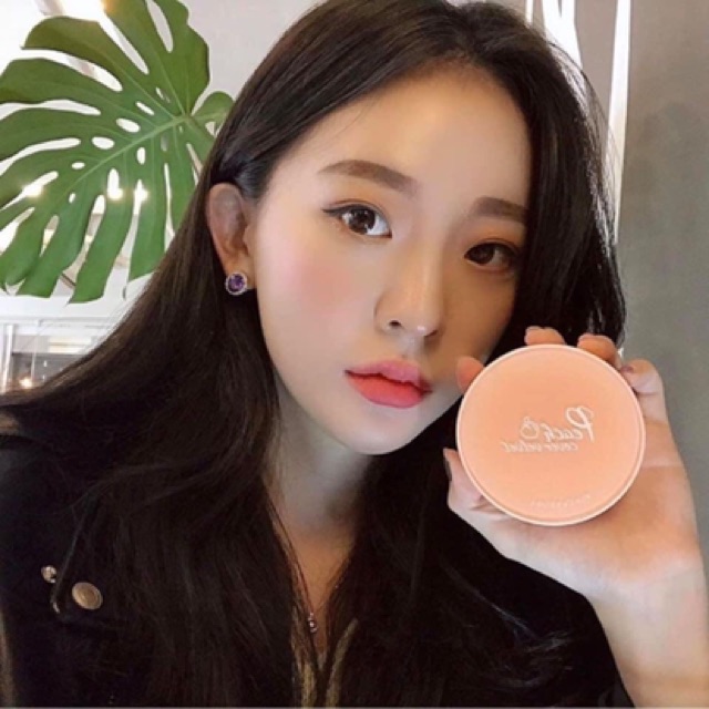 Phấn nước Black Rouge Peach Cover Velvet Cushion, Phấn nước trái đào Blackrouge | BigBuy360 - bigbuy360.vn