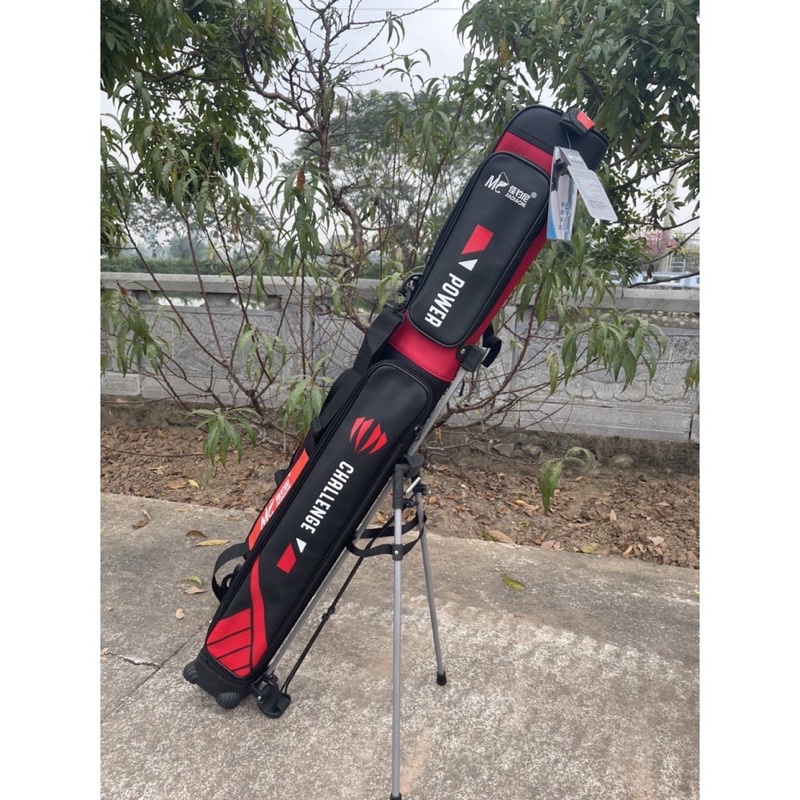 Bao cần 2 ngăn  MC chính hãng màu Đen đỏ sang trọng