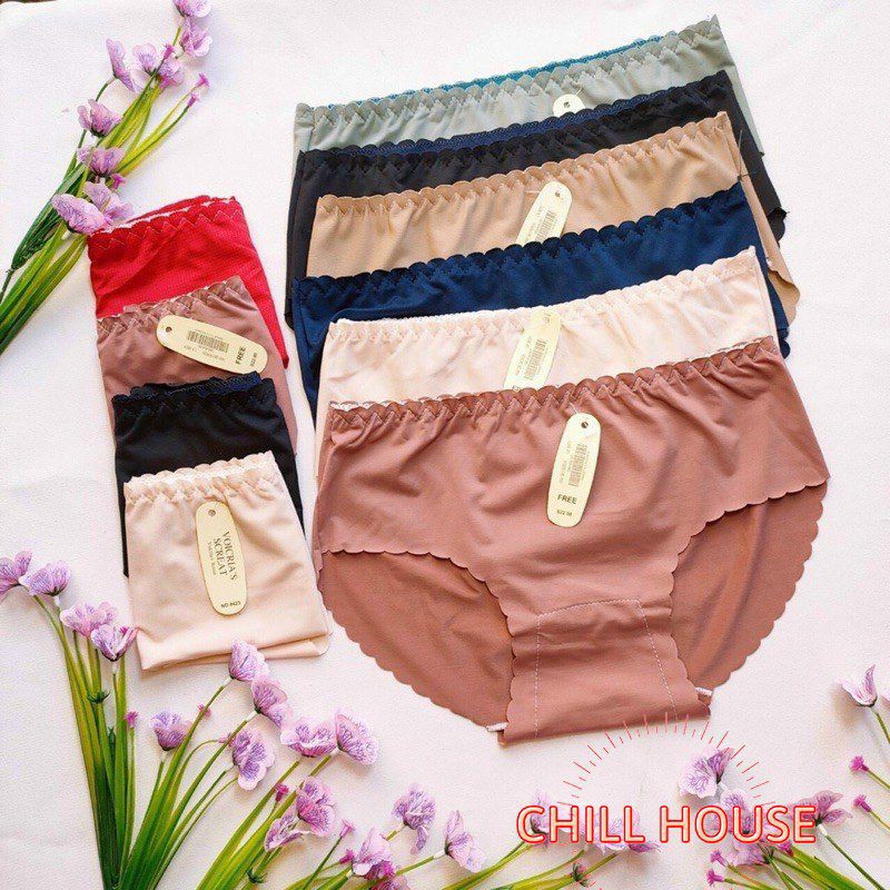 Quần lót su lạnh viền sóng siêu có giãn - CHILLHOUSE