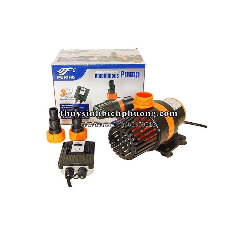 MÁY BƠM PERIHA 3 CHẾ ĐỘ CHUYÊN DÙNG CHO HỒ CÁ CHÉP KOI LỚN NGOÀI TRỜI | PB 5000 7000 9000 10000 12000 14000
