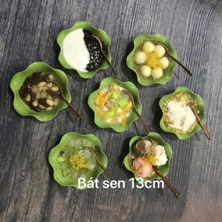 Bát sen thả hoa đủ sz kèm chân đế