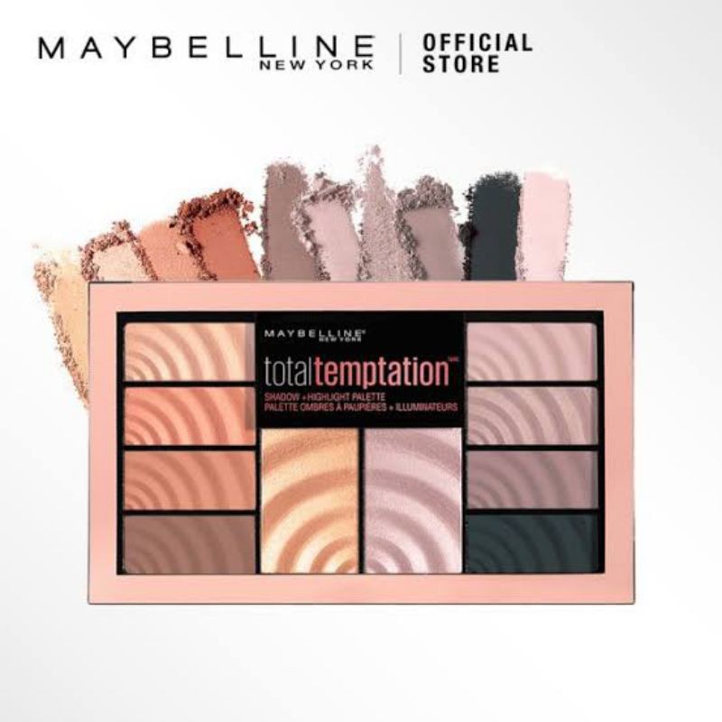 (Hàng Mới Về) Phấn Mắt Maybelline Total Trang Điểm Gợi Cảm