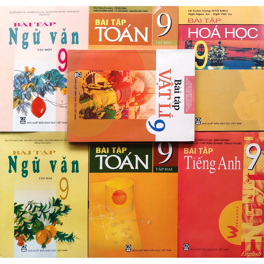 Bộ sách giáo khoa lớp 9 (13 quyển)