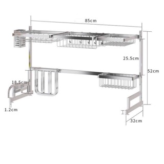 Kệ bếp đa năng sus 304 siêu cao cấp