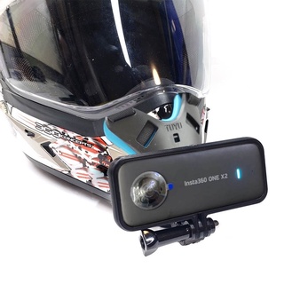 Mũ bảo hiểm xe máy Giá đỡ dây đeo cằm cho máy ảnh toàn cảnh insta360 one X2 Phụ kiện GoPro