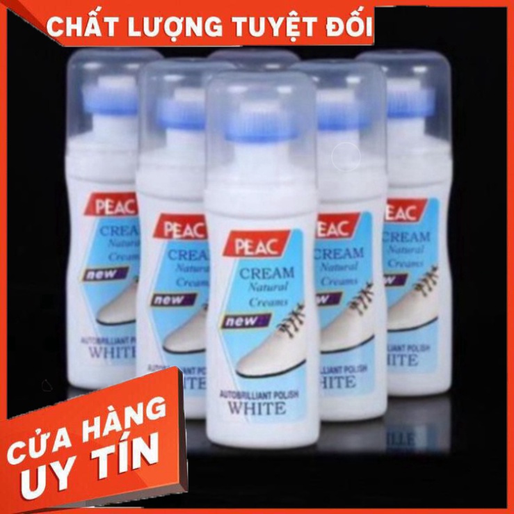Chai tẩy trắng giày dép túi xách siêu sạch - lọ xi kem tẩy ố, vệ sinh đế giày dép da nam nữ, sneaker, jordan, converse -
