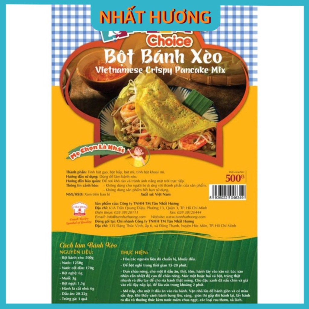 Bột Bánh Xèo Mama’s Choice 500gr Nhất Hương
