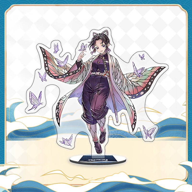 Mô hình đứng hình nhân vật trong kimetsu no yaiba trang trí bàn