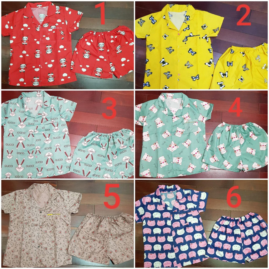 BỘ PYJAMA CHẤT KATE THÁI NHIỀU MẪU | BigBuy360 - bigbuy360.vn