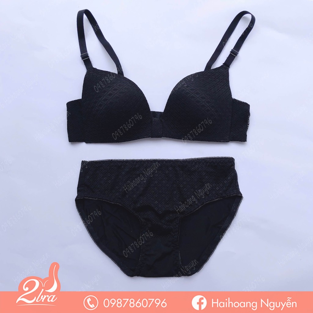 Bộ đồ lót B033 ren không gọng, mút mỏng