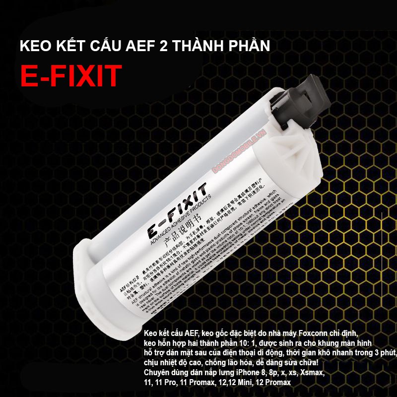Keo kết cấu AEF 2 thành phần E-FIXIT tỷ lệ 10:1