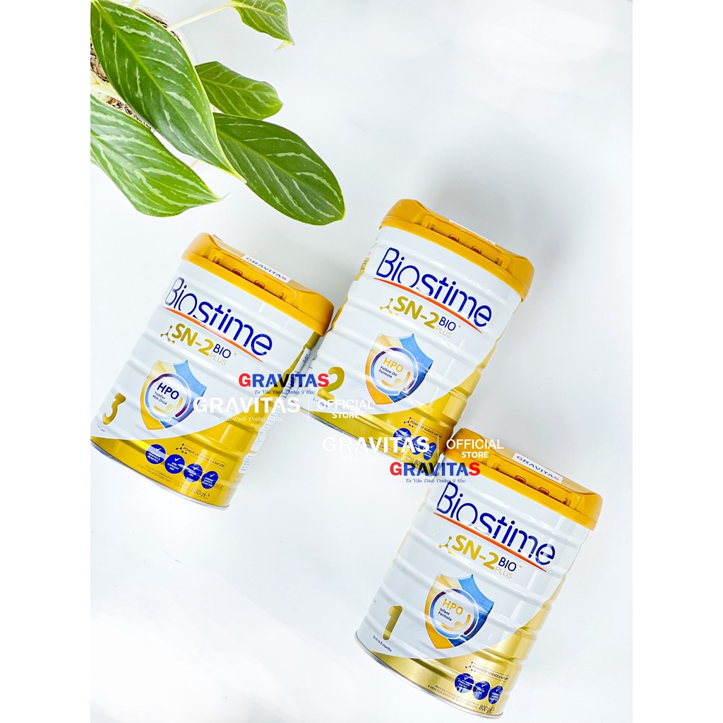 Sữa Bò Biostime Úc 800gm Số 1 2 3 Cao Cấp