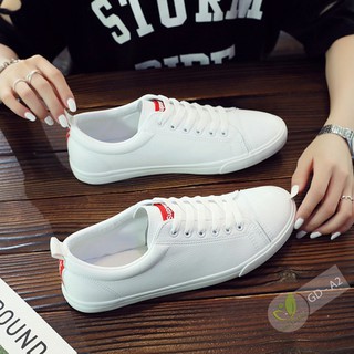 Giày Da Nam Màu Trắng Dáng Thể Thao – Sneaker Nam Size Từ 39 Đến 44 GDA2