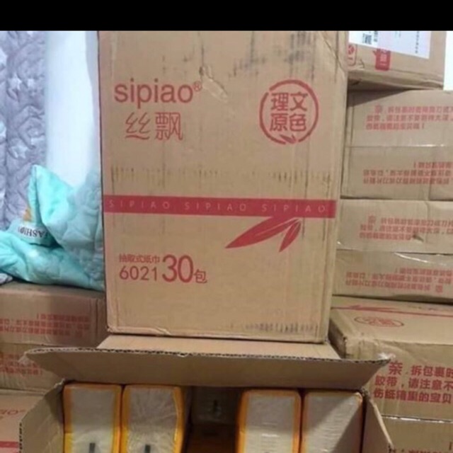 Giấy gấu trúc sipiao- 1 thùng (30 gói )
