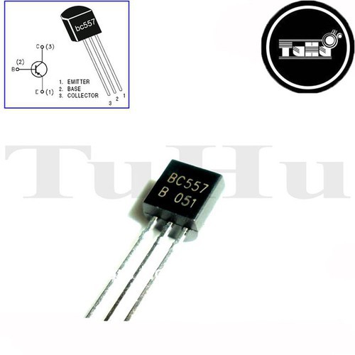 Combo 2 Transistor BC557 TO-92 45V 0.1A NPN | WebRaoVat - webraovat.net.vn