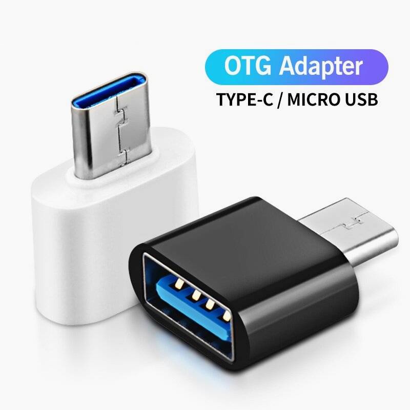Bộ chuyển đổi Micro USB OTG Type C sang USB cho Máy tính bảng/Điện thoại