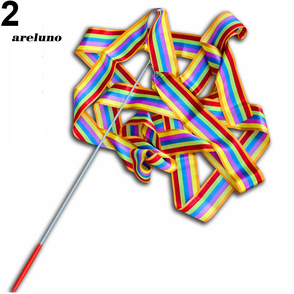 Ae AE AE♥Gậy Ruy Băng Nhiều Màu 4M Hỗ Trợ Luyện Tập Gym / Thể Hình