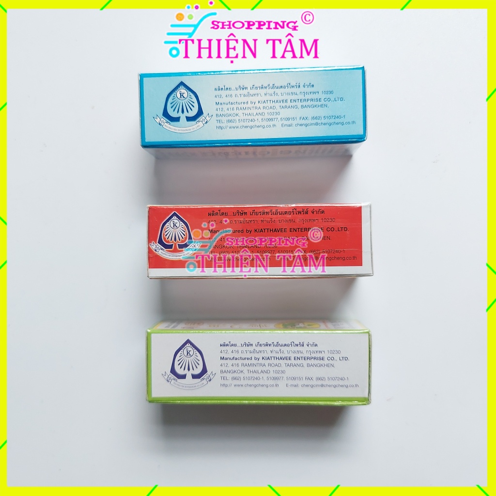 Dầu Lăn Cheng Cheng 5ml / 23ml Thái Lan  Chính Hãng