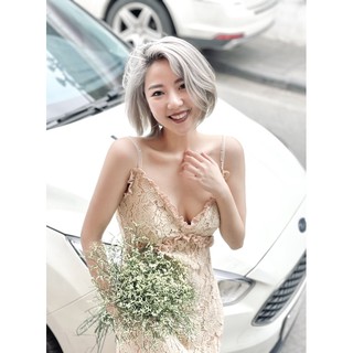𝐋’𝐄́𝐓𝐑𝐀𝐍𝐆𝐄𝐑 | Đầm hai dây ren dáng suông dài 𝑱𝒆𝒏𝒏𝒚 𝑫𝒓𝒆𝒔𝒔