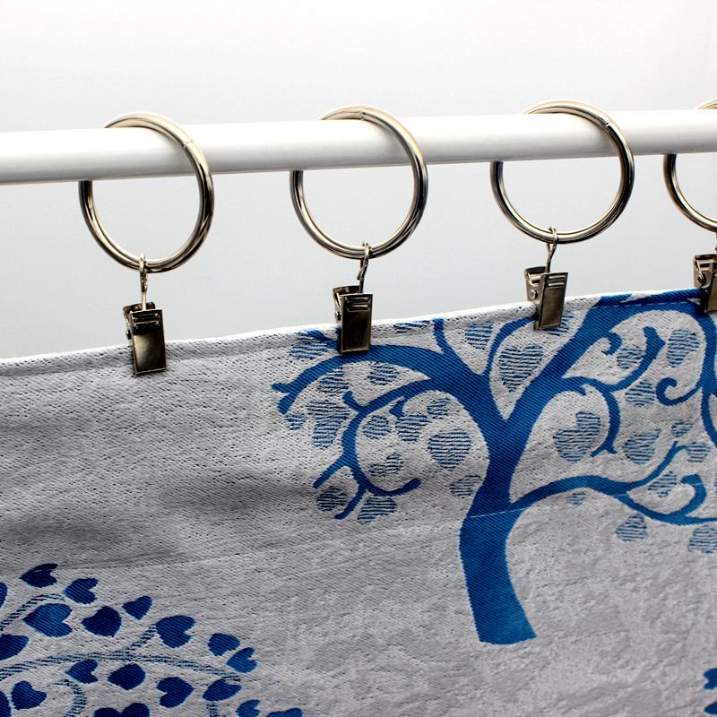 Móc kẹp có vòng, treo tranh vải, rèm cửa, ảnh, poster (1 CÁI), thép không gỉ