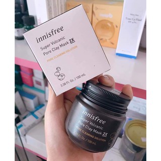 [MẪU MỚI] Mặt Nạ Đất Sét Innisfree Super Volcanic Pore Clay Mask 2X